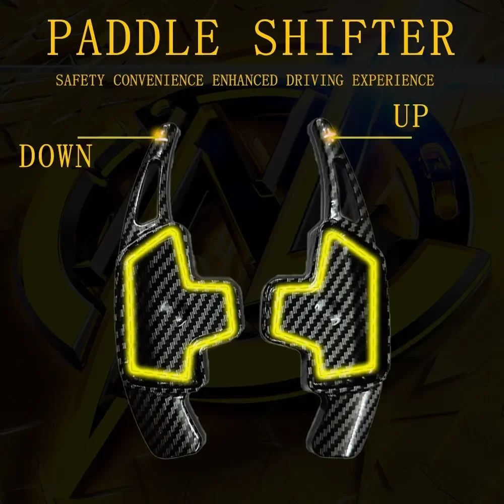 

Paddle Shifter Carbon Fiber Car Steering Wheel Shift Paddle Extension Shifters For Mercedes-Benz A B C E Class CLA GLA CLS GLC