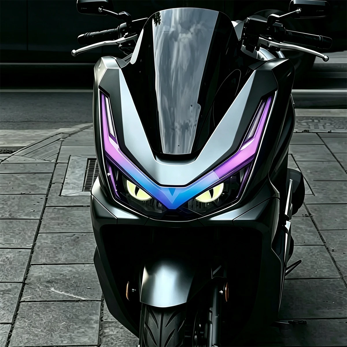 For PCX160 PCX 160 2025 Transparent Motorcycle Headlight Film Sticker Moto Scooter Daytime Running Light Vinyl Accessories Decal