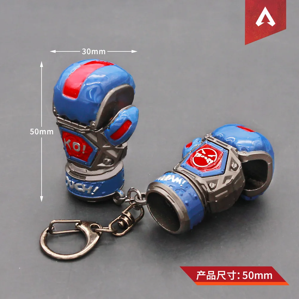 

Apex Legends Pathfinder Heirloom 2psc Boxing Gloves Game Weapon Keychain Ornament Model Fun toys Game Gift Toy For Childrens