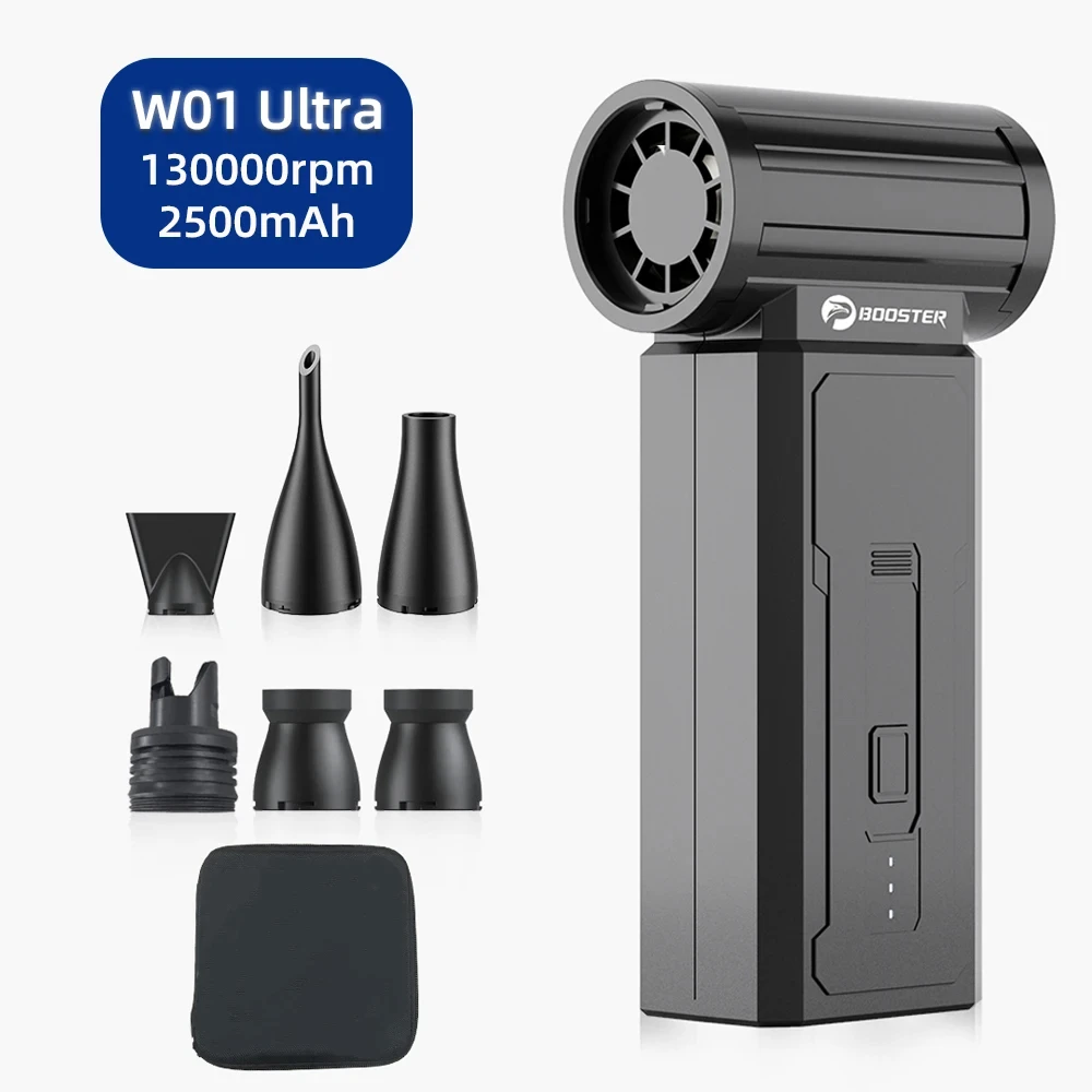 

TS JetFan W01 Power Air Blower Portable Cordless Computer Keyboard Cleaner 100000RPM Brushless Strong Turbo Fan Air Duster