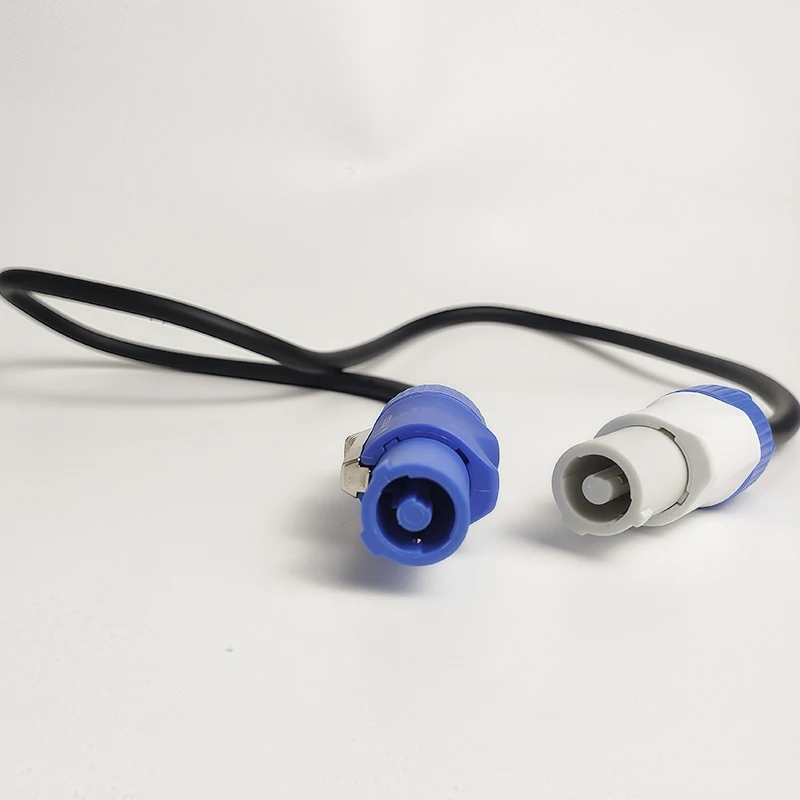 Waterproof 3PIN Power Cable (3x1.5mm²) for Stage Audio & Lighting Equipment, Beam Lights, and LED Display Screens