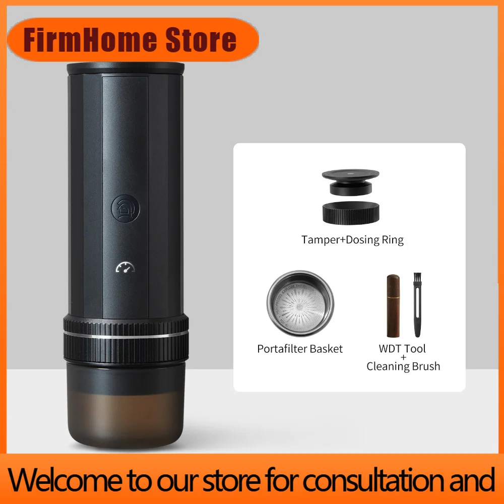FirmHome Store20Bar Mini Portable Coffee Machine, Espresso Machine With Self-heating Function