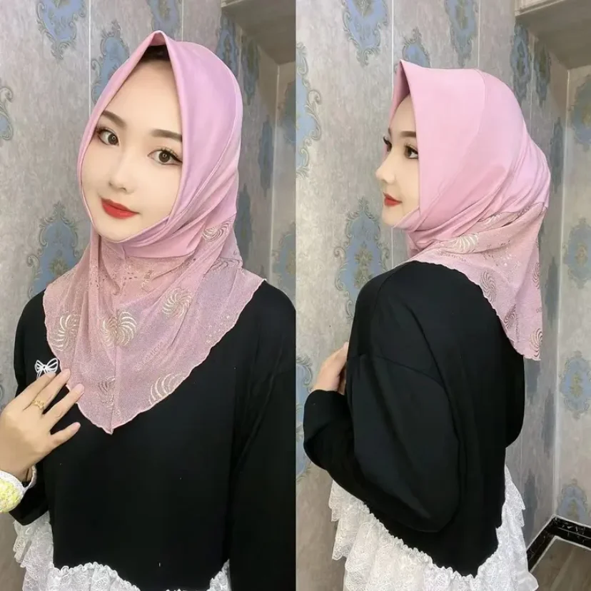 Ready To Wear Boutique Muslim Islam School Girls Instant Hijabs