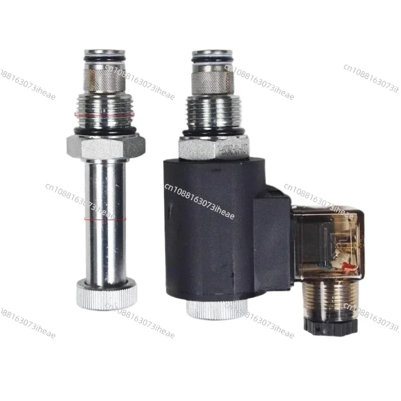 2-position 2-way Threaded Cartridge Solenoid Valve Bi-directional Normally Closed DHF10-228 SV10-28 2NCSP AC220V DC24V DC12V