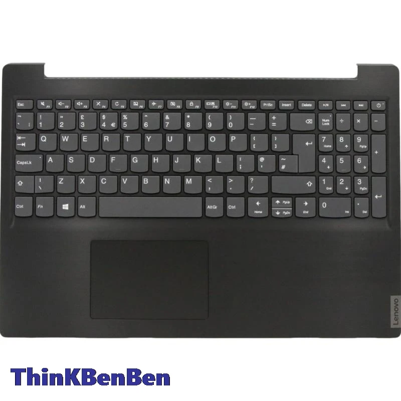 UK English Keyboard BK IMR Upper Case Palmrest Shell Cover For Lenovo S145 V15 15 IKB API IIL IWL AST IGM ADA IGL 5CB0W43242