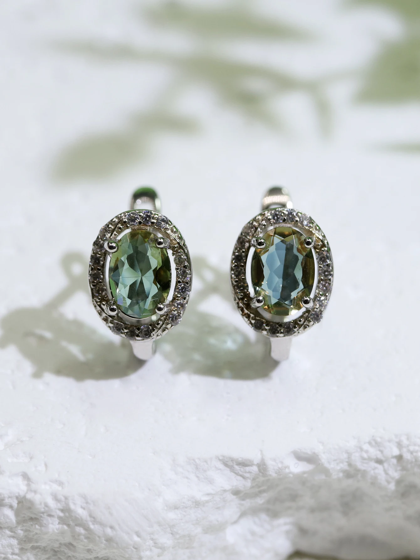 

Classic design Created color change zultanite Earrings simple fashion women's fine jewelry 925 Sterling Silver