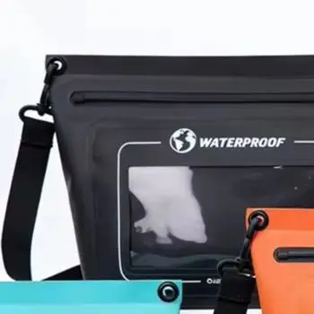For Pool Parties Waterproof Shoulder Bag Waterproof Bag Airtight Zipper Pouch Sturdy Pvc Fabric Lightweight Design