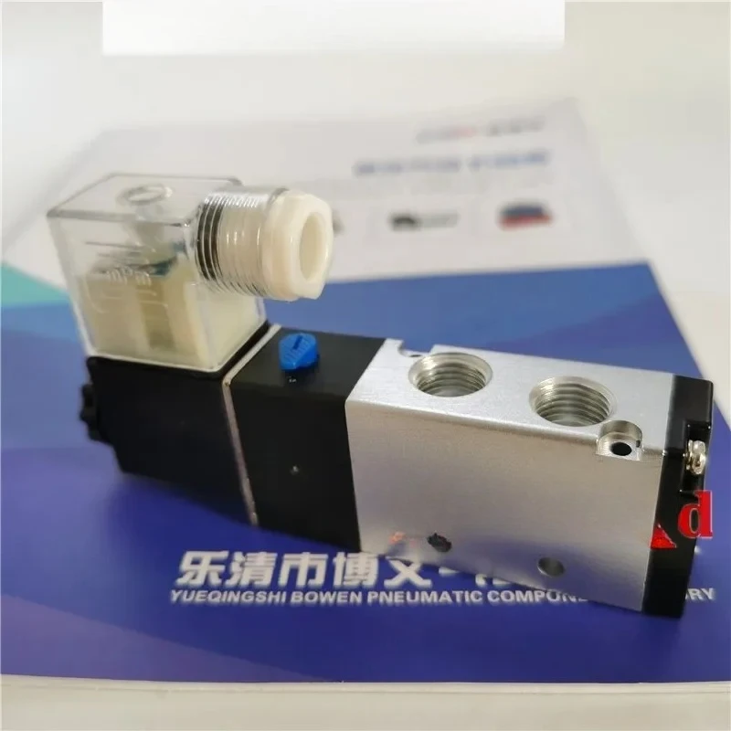 

2 pieces pack 4v210-08 solenoid valve 4v21008B/A 4v210-06 two-position five-way reversing valve