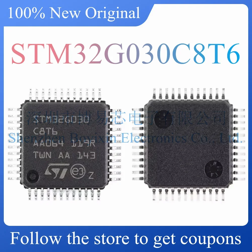 

NEW STM32G030C8T6.Original Product.LQFP-48