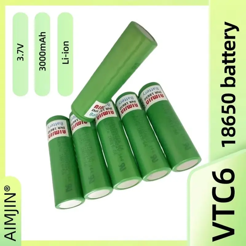 

New original 3.7 V 3000 MAH 18650 battery for us18650 Sony VTC6 30A toys tools flashlight battery
