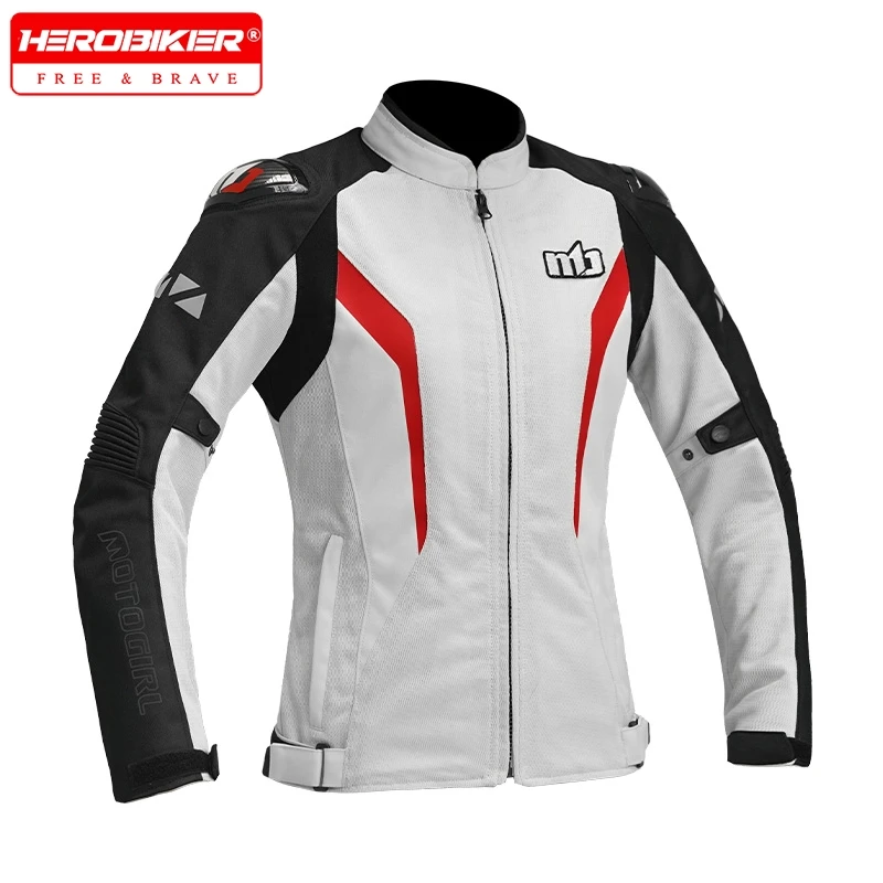 

Women Mesh Motorcycle Jacket Motorcycle Riding Jacket Windproof Motorcycle Travel Cycling Equipment motorcycle jacket women
