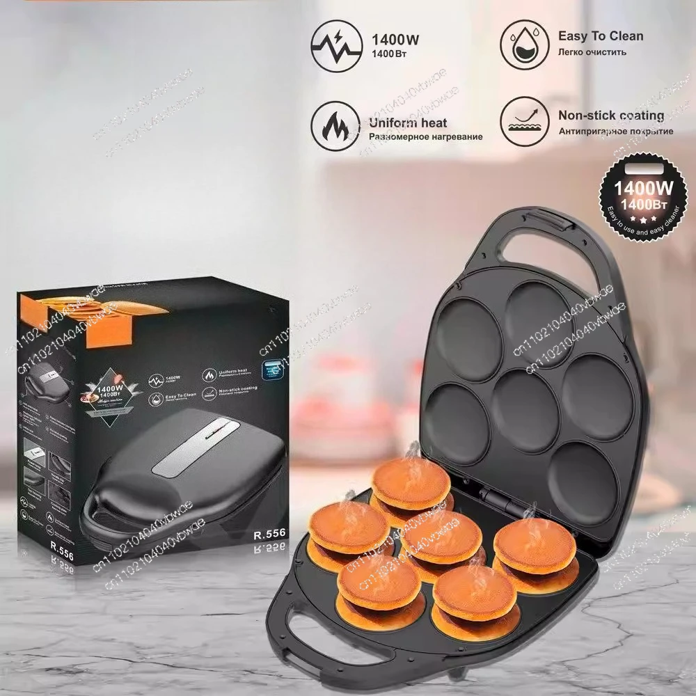 European 220V Multifunctional Toast Waffle Household Double Sided Heating Multifunctional Baker