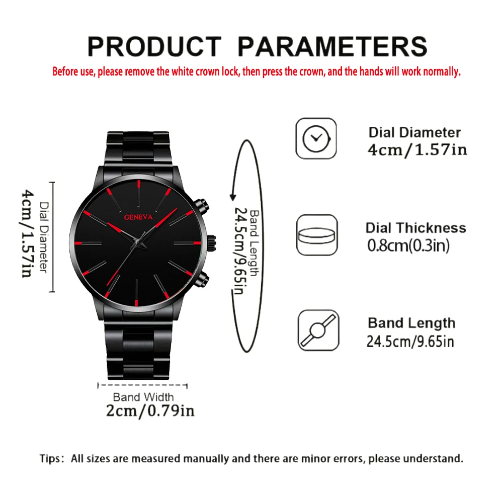 Reloj para hombre moderno e informal, reloj de pulsera de cuarzo simple de estilo empresarial, regalos de Navidad, Acción de Gracias, San Valentín