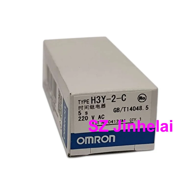 OMRON H3Y-2-C  220VAC 1S 5S 10S Authentic Original Delay Timer Relay Time on Relay реле времени