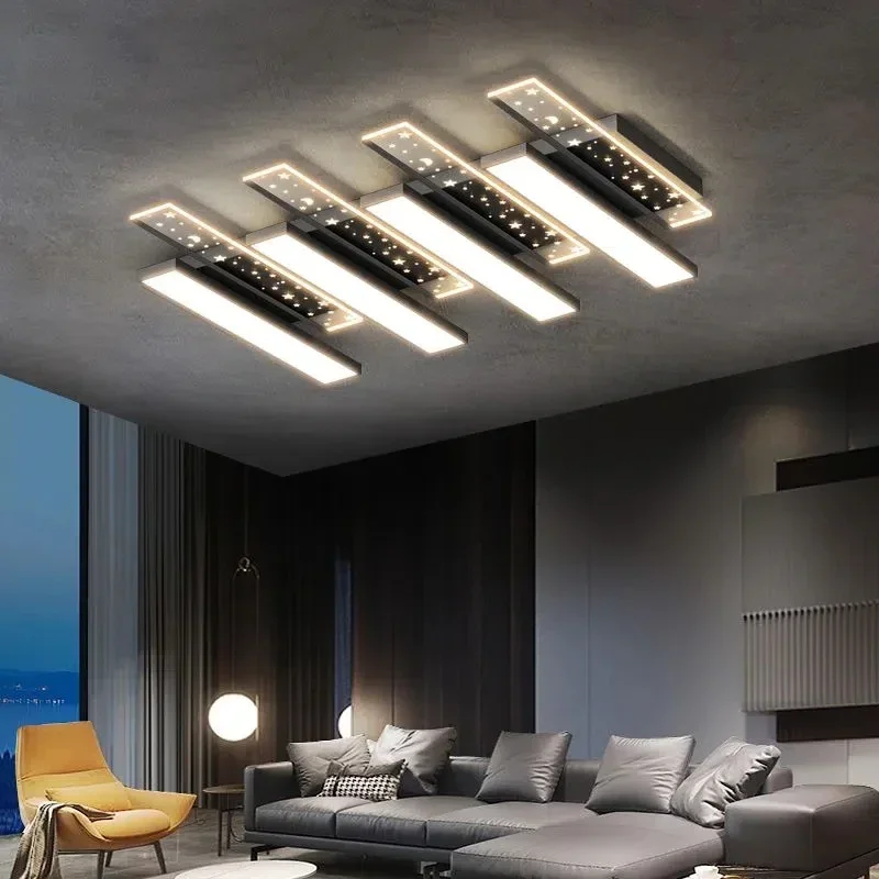 

Modern Creative LED Ceiling Lights Acrylic IronFor Living Room Bedroom Study Kitchen Home Decor Lamps Indoor Lighting Fixtures
