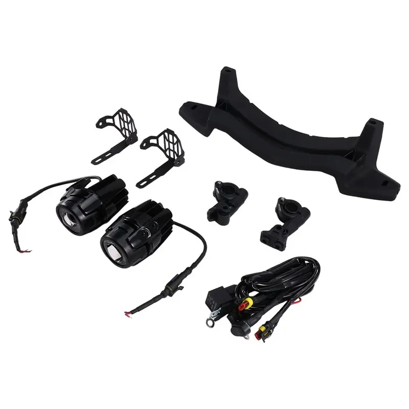 

A73X-For BMW R1200GS R1200 LC ADV Adventure 2013-2018 Compatible Fog Light Bracket Motorcycle Front Led Driving Lamp Spotlight H