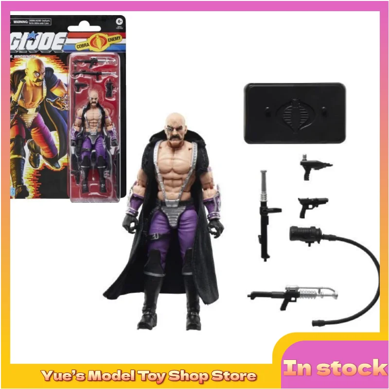 

【In Stock】Hasbro Special Forces Gijoe Retro Hanging Card Bald Doctor 6-inch Action Figure Animation Model Toy Collection Gift