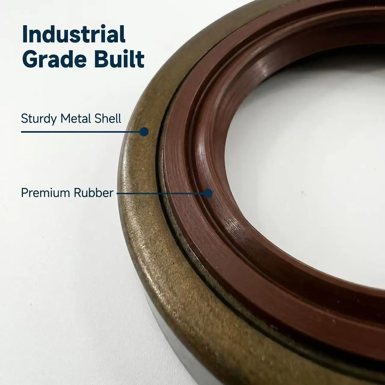 

35*58*11Rubber covered, double-lip oil seal with spring 90311-38005