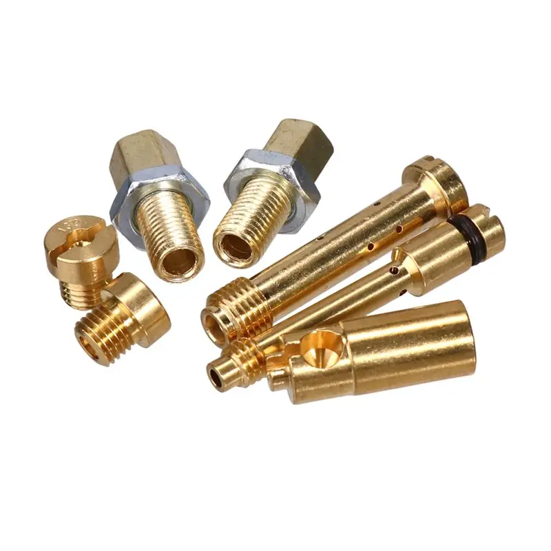 Reliable-For Racing For Dellorto PHBH PHBL Carburetor Repair Kit Main Jet Needle Float Mixture Screw