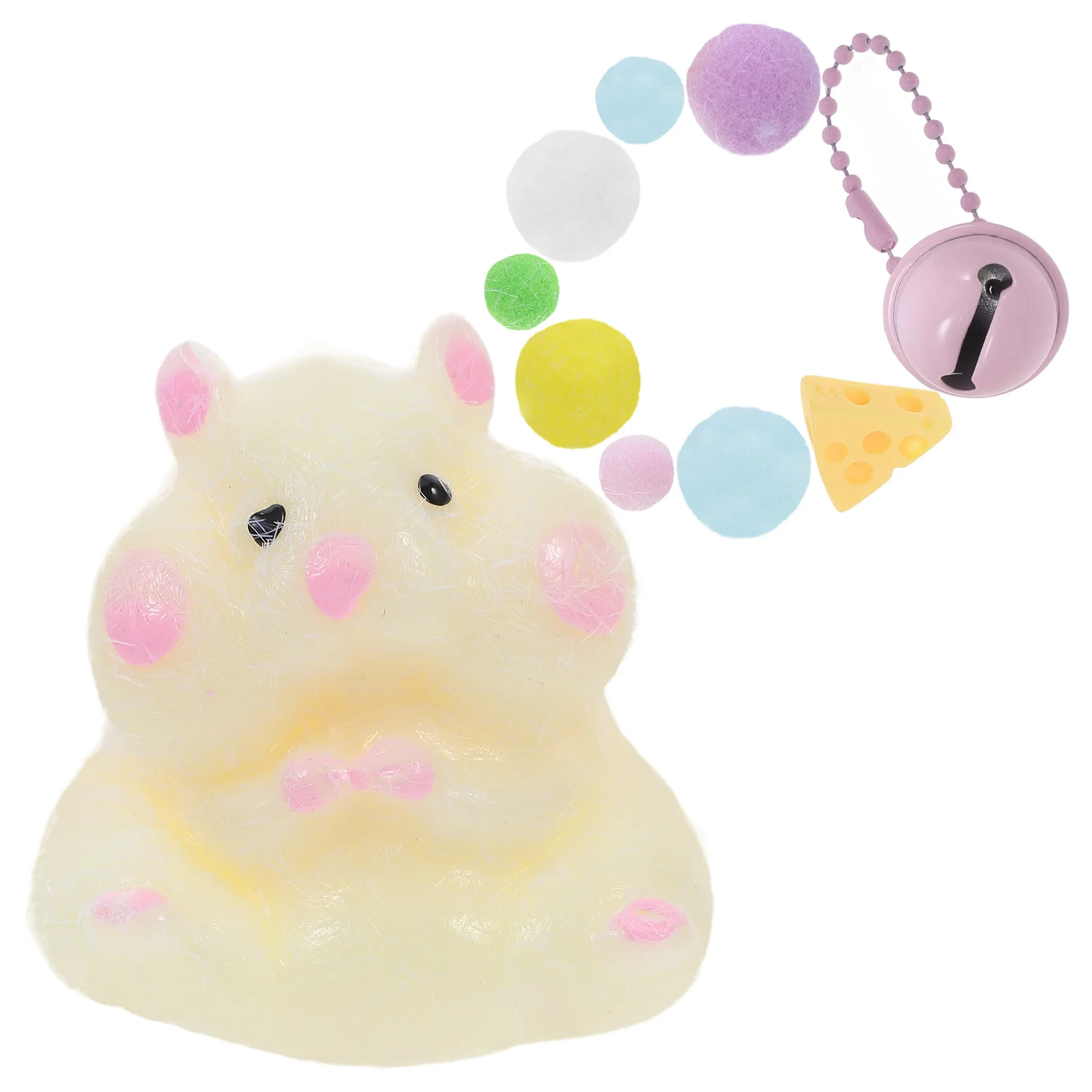 Cartoon Little Mouse Squeeze Stress Household Funny Small Stretchy Birthday Party Favor Child Relief