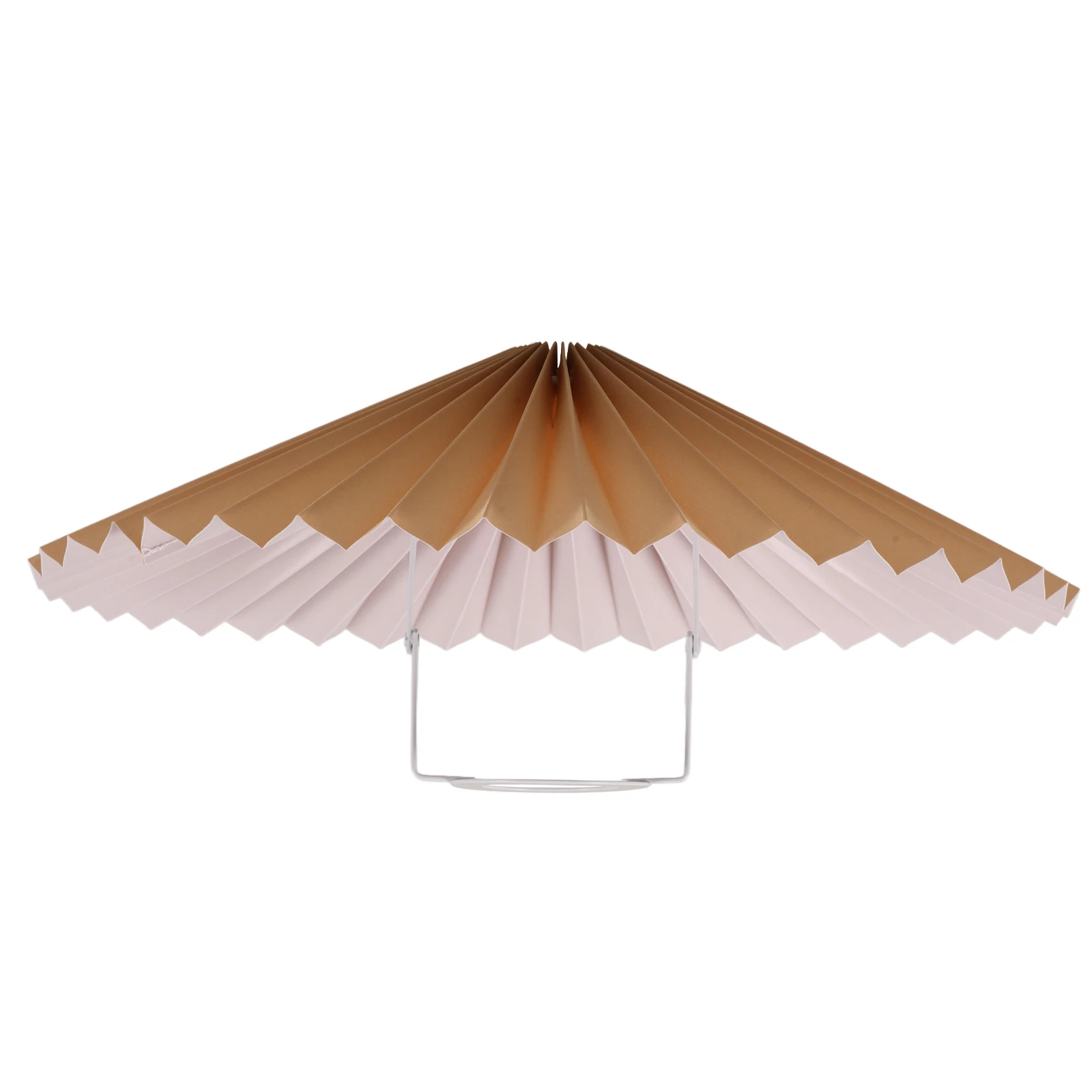 

Pleated Lampshade 31x16 White Fabric Iron Soft Light Bedroom Table Desk Floor Lamp Shade Replacement Cover Decorative