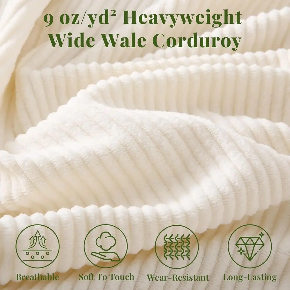 2-Pack Reading Bed Wedge Pillows with Neck Support for Sitting, Sleeping, Post-Surgery, Acid Reflux Relief, Beige, 23x11.5x23