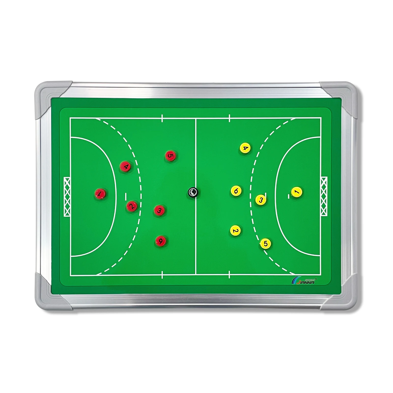 Handball tactical board training game coach portable magnetic double-sided strategy board