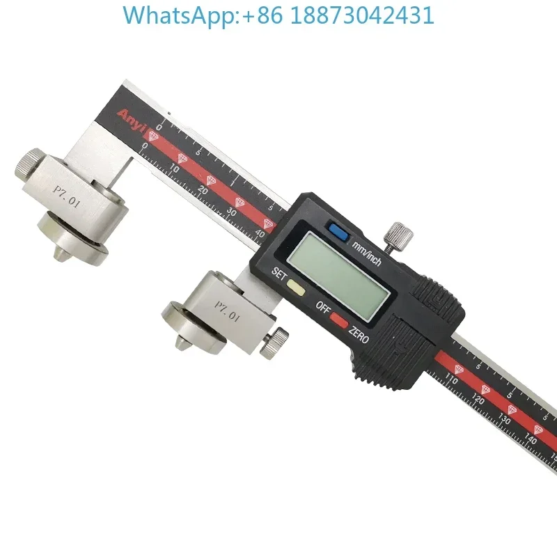 Anyi 23 V groove diameter digital calipers RTJ calipers for inside and outside diameters of pipeline valves