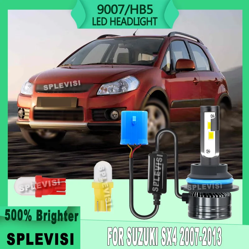 

Waterproof & Shockproof Fast Heat Dissipation Long-lasting 9007 LED HEADLIGHT For SUZUKI SX4 2007 2008 2009 2010 2011 2012 2013