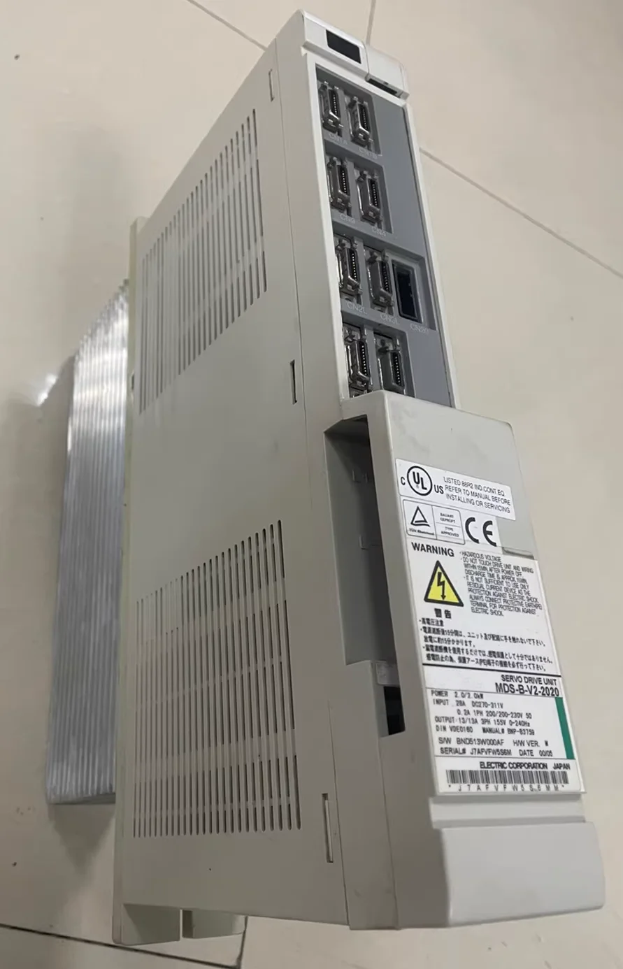Original Genuine MDS-B-V2-2020 Used Servo Drive，MDS B V2 2020，Fast shipping
