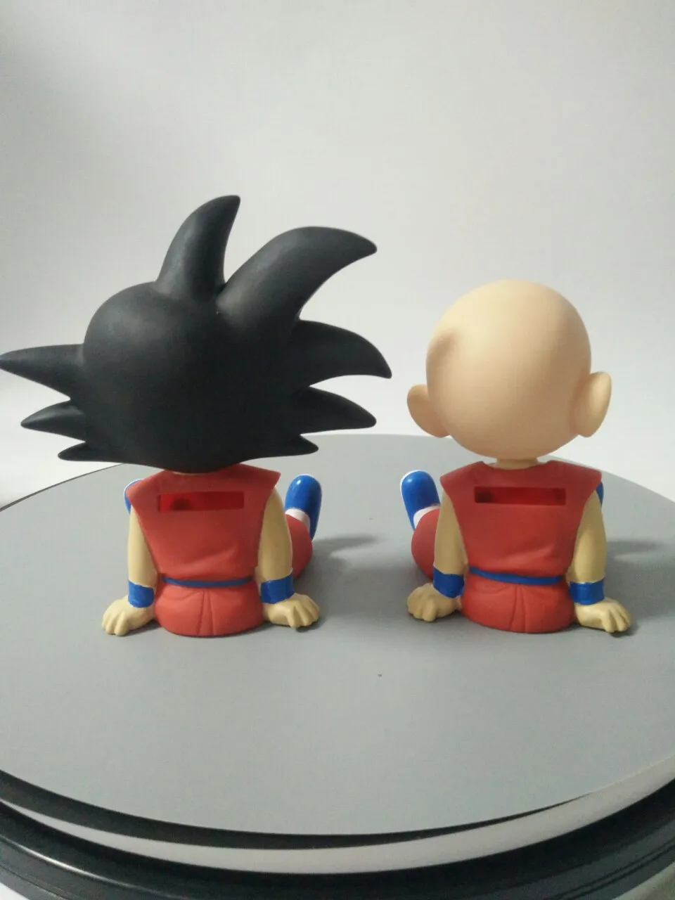 10cm Anime Dragon Ball Figure Budokai Son Goku Kuririn Vinyl Piggy Bank Figure Model Decoration Scenery Figure Model Toys