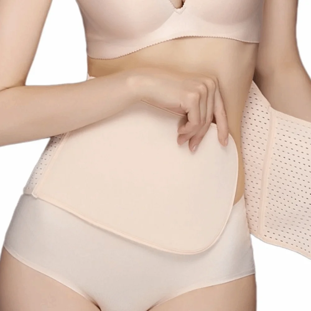 Comfortable Breathable Waist Shaping Belt Elastic Adjustable Body Shaping Belt Tightening Thin Waist Trainer Postpartum