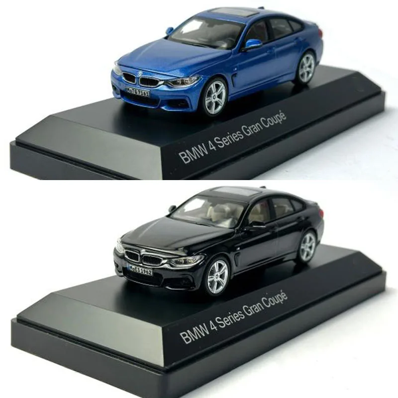 Paint Rash Diecast 1:43 Scale BMW 4 Series Gran Coupe Simulation Alloy Car Model Adult Hobby Collection Souvenir Gift Display