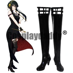 Spy x Family Thorn Princess Yor Forger Cosplay Shoes Anime Heel Tall Boots X002