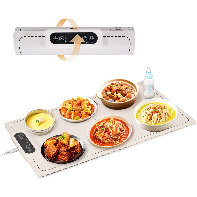 Food Warming Mat Electric Warming Tray Keep Food Warm At Party Full Surface Graphene Heating Food Warmer for Parties Buffet