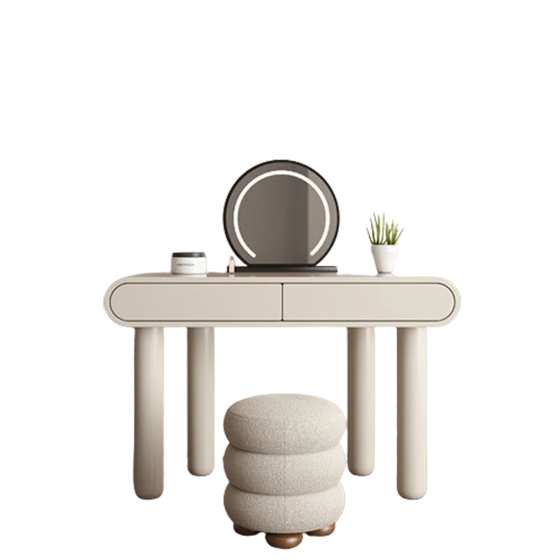 White Storage Dressing Table Mirror Modern Small Corner Makeup Dressing Table Living Room Cheap Mueble Tocador Bedroom Furniture