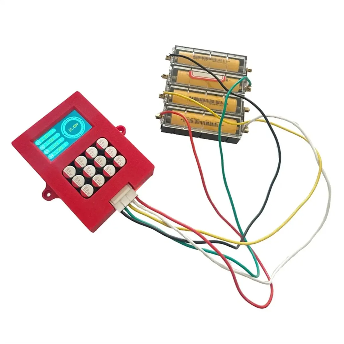 CH◆☆§Lithium Titanate 6S Active Balancer with Voltage Display TFT LTO Battery Voltage Tester 6s 5a Transfer Equalizer~HOT SALE
