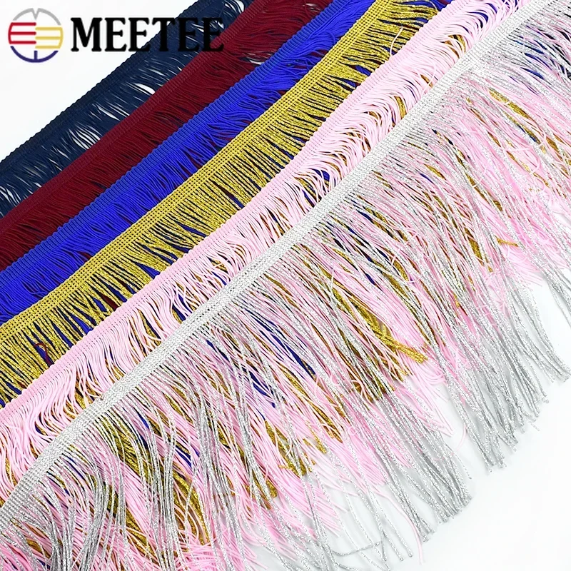 1-5Meters 20cm Tassel Fringe For Sewing Dresses Decoration Ribbon Curtains Lace Trim Band Clothes Fringes Fabric DIY Accessories