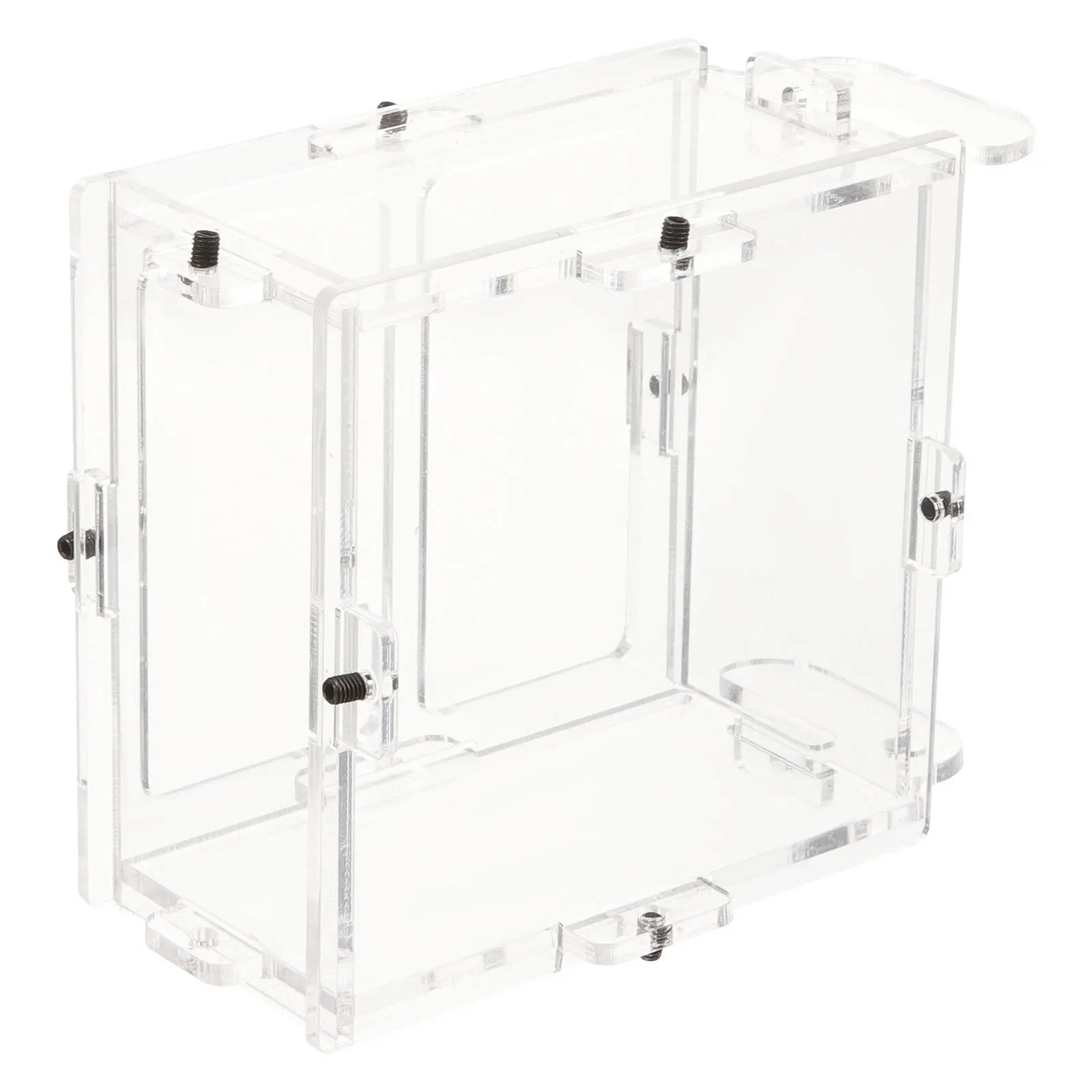 

Durable Acrylic Bird Feeder Large Capacity Smooth Surface Easy Application Creative Protective Design Hanging Window Feeder