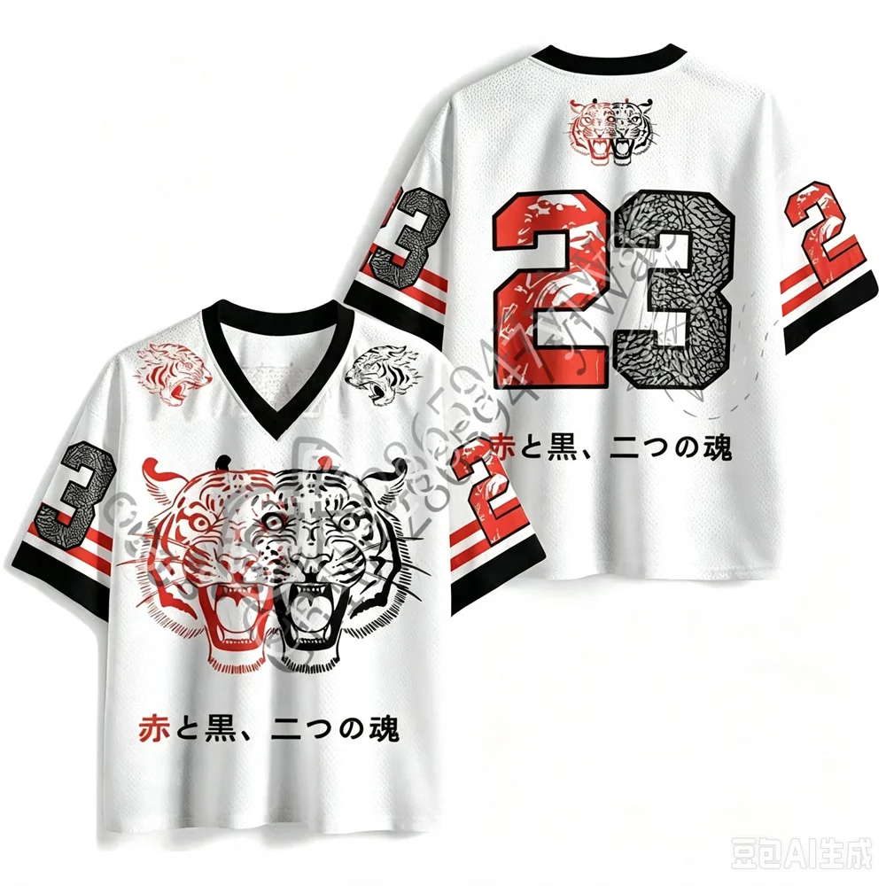 Hattori Hanzo Samurai Grafik-Bedrucktes Jersey, Japanisches Klassisches Retro-Sportshirt, Atmungsaktives Oberteil, Sommer-T-Shirt für Männer und Frauen – Detail 4