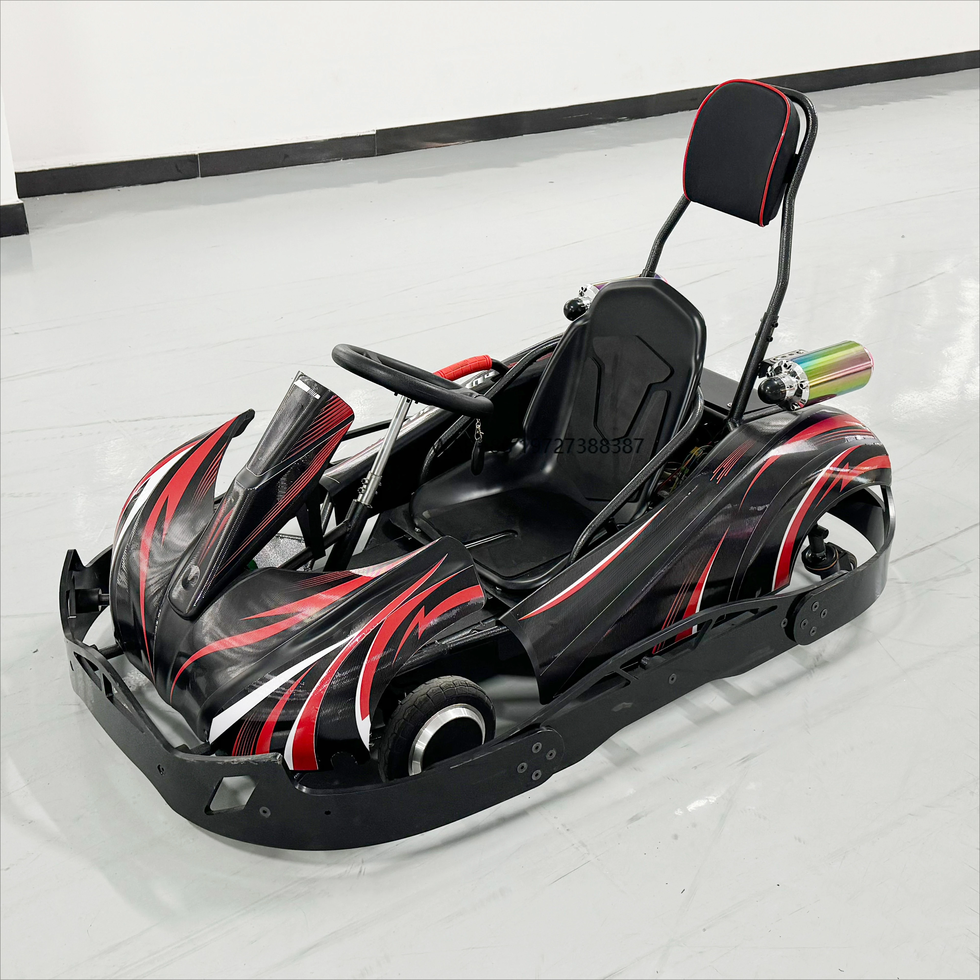 

Commercia Drift Electric Go Kart for Kids 24V Battery Karting Car 350W*2 Safety Indoor Outdoor Gokart Customized As Needed