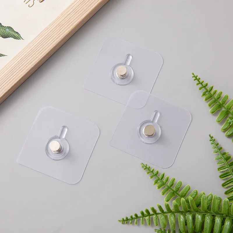 Transparent Self-Adhesive Hooks for Wall Hanging 4
