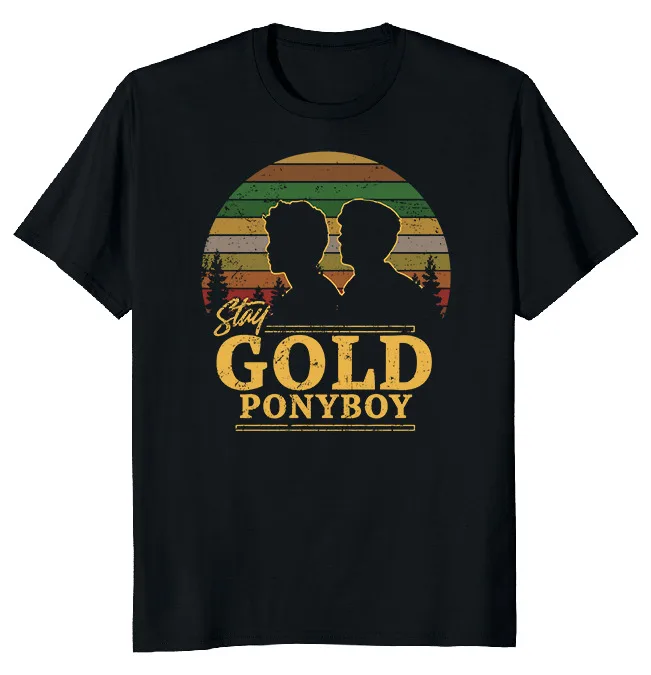 

NEW LIMITED Stay Gold Ponyboy Vintage Funny Novelty T-Shirt M-3XL Fast Shipping