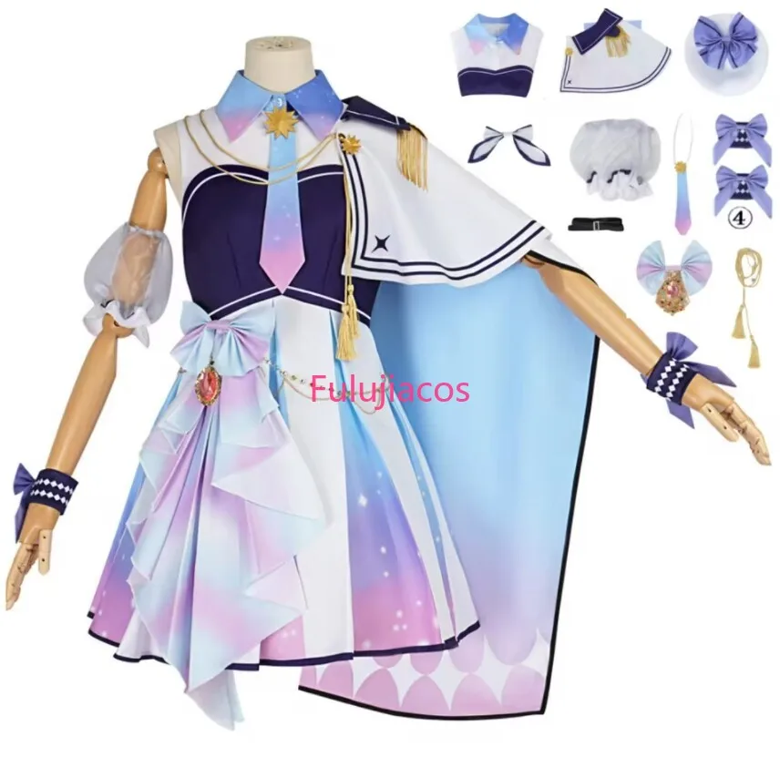 

Fulujiacos Hoshimati Suisei Cosplay Costume Suisui Dress
