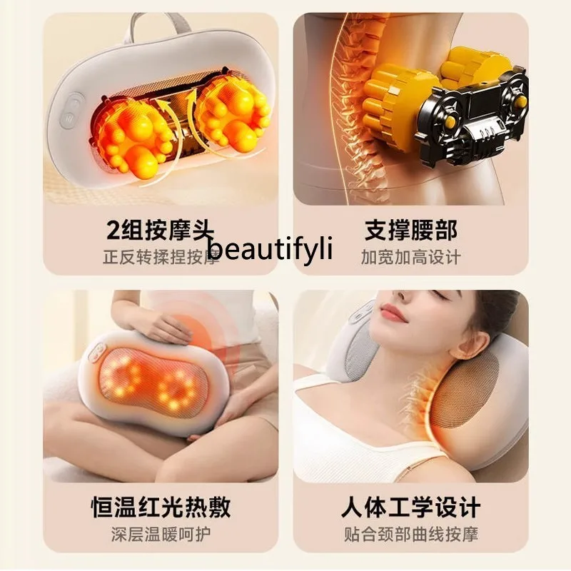 الكتف والرقبة والعمود الفقري العنقي قطعة أثرية، مدلك الوسادة، الخصر والرقبة ثنائي الغرض #4