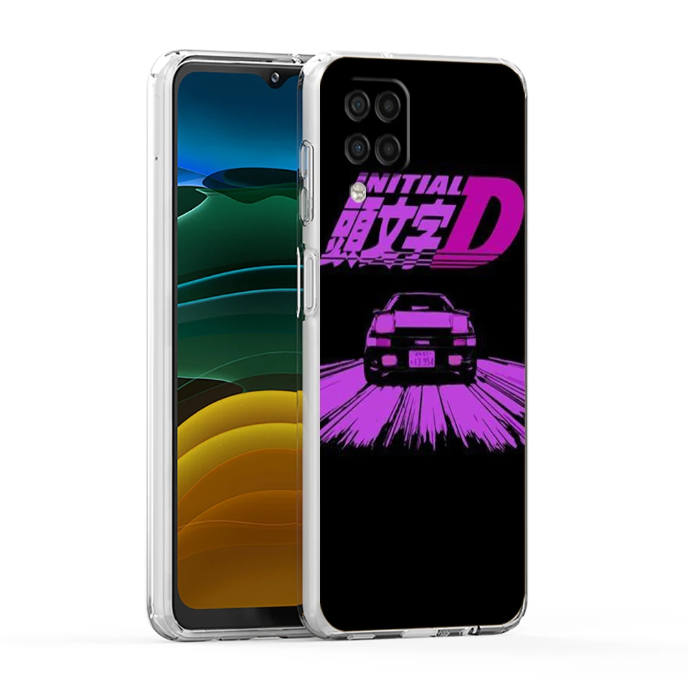 غطاء ناعم لهاتف سامسونج جالاكسي A17 A25 A23 A22 A52S A52 A55 A72 A51 A71 A31 A13 A07 5G حافظة هاتف شفافة أولي D AE86 حقائب