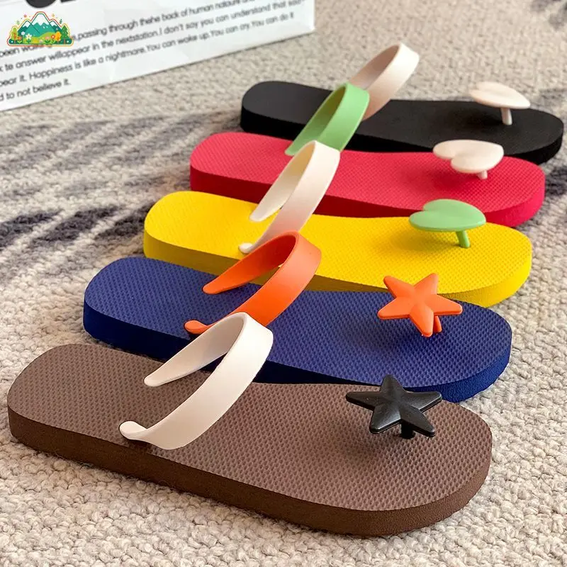 

Summer Y2K Fashion Women's Flip-flops Affordable Anti-slip Holiday Beach Slippers Comfortable Breathable Outdoor Slippers