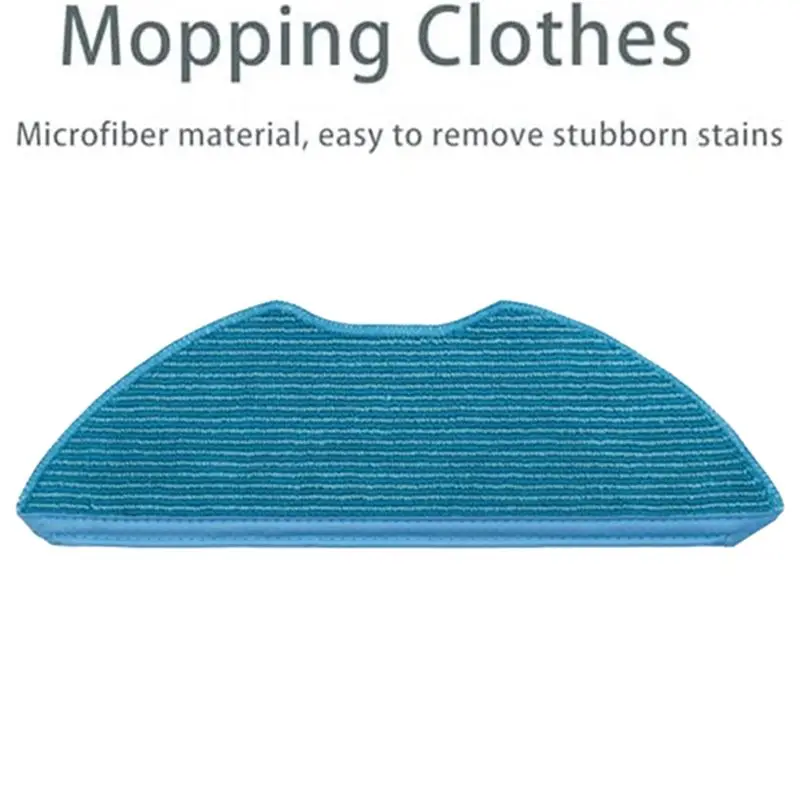 AEB1-6PCS Mop Cloth For TP-Link Tapo RV30 / RV30 Plus / RV20 Max / RV20 Max Plus / RV10 / RV10 Plus Vacuum Cleaner Spare Part