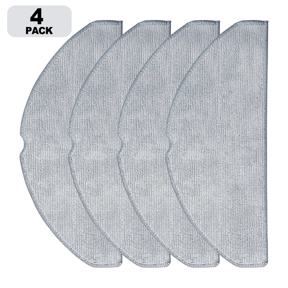 10pc 4/ Mop Cloth Kit for Vyzzle-D10 for ILIFE-V20 For-laresar For-L10 For-roidmi-eve for ROOK-S Robotic Cleaner Vacuum Parts