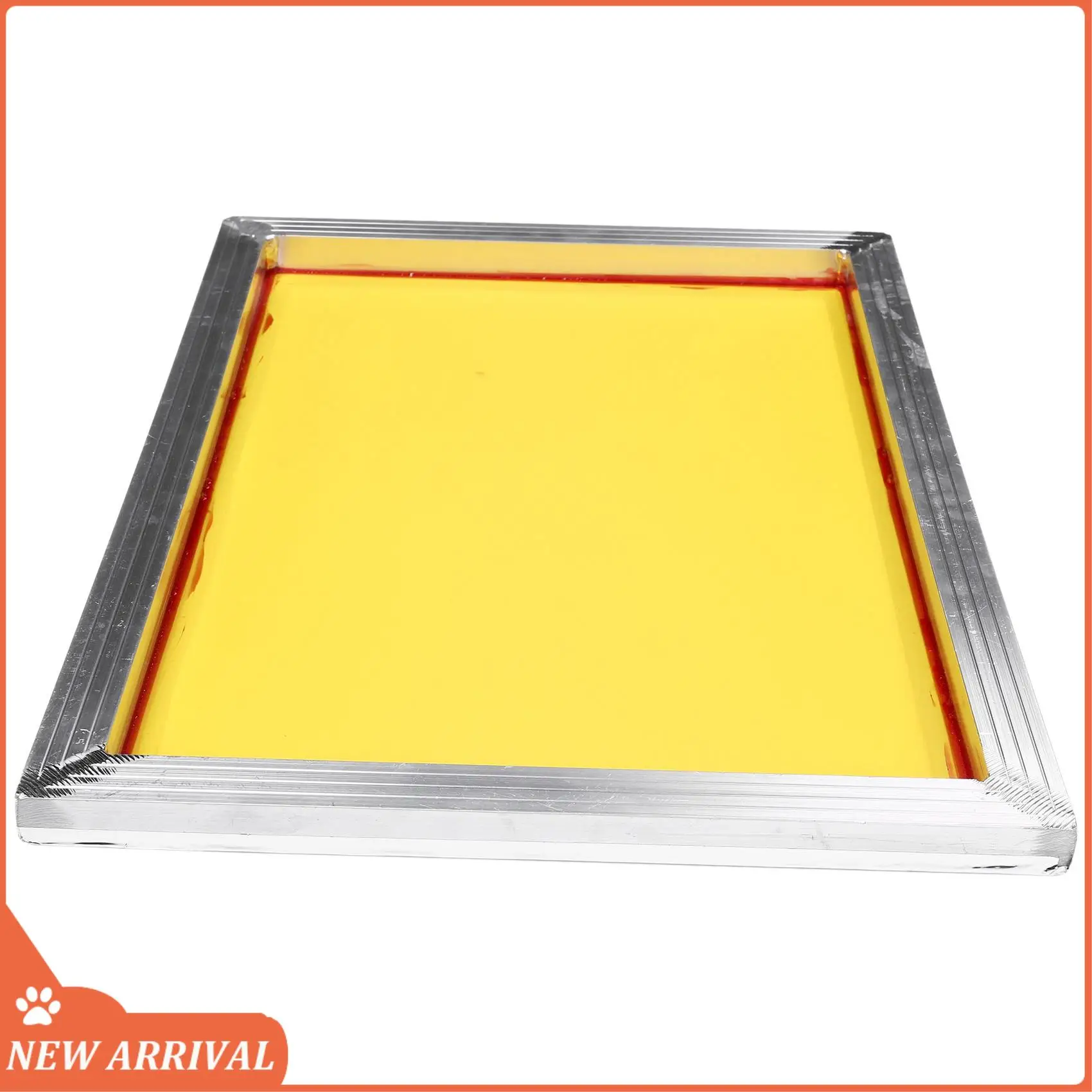 

Emption!1Pc 120T Mesh Reusable Aluminum Silk Screen Printing Frame 27X39cm With 300Tpi Yellow Mesh For Making Stencil
